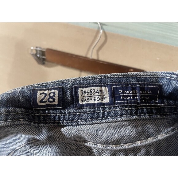 MISS ME Easy Boot Cut Size 28 Denim Jeans Embellished Distressed - Picture 5 of 5